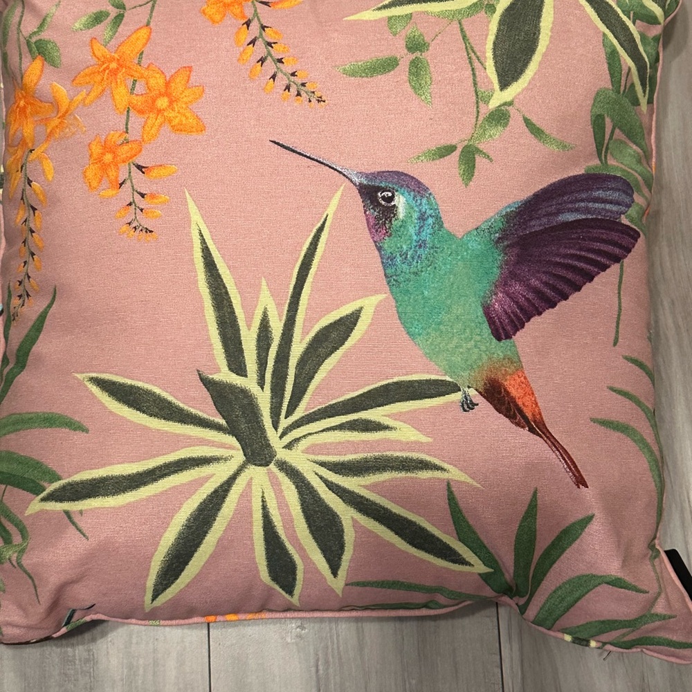Colorful accent pillow
